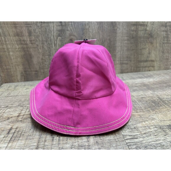 Jumping Beans girl size 2T-4T pink chin strap hat UPF 50 UV Protection - Picture 2 of 9